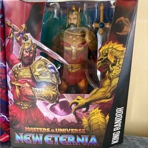 Hasbro Masters of the Universe King Randor Action Figure - Red, Gold, Blue